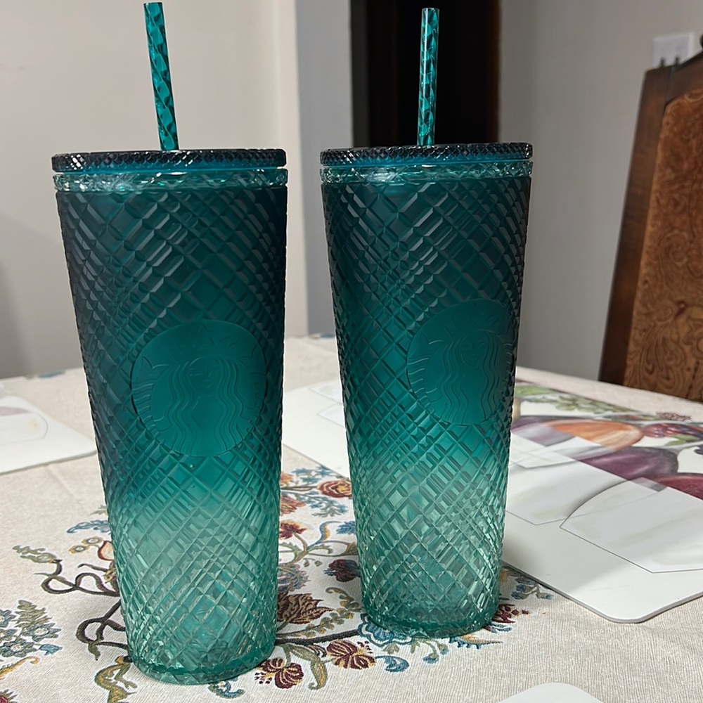Two Brand new Starbucks tumblers